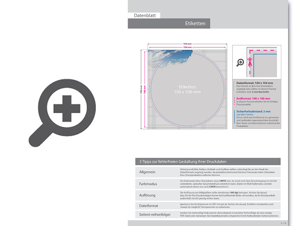 Product Bild nassleimetikett_rund_(10_cm_x_10_cm)__4_0-farbig_bedruckt__mit_hei__folienpr__gung